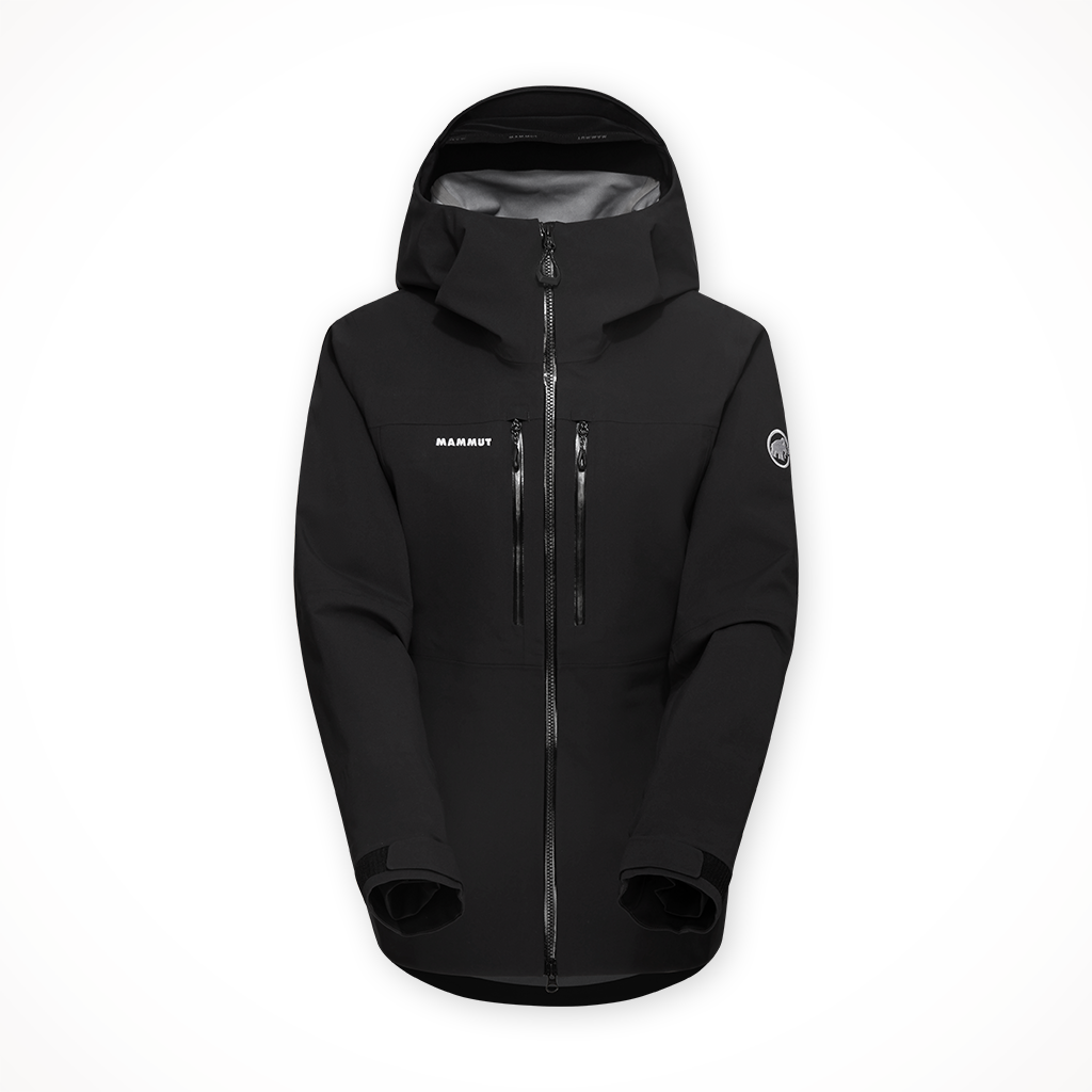 Product image: Mammut Stoney HS Hooded Jacket Black Womens 2024, shown in primary marketing view.