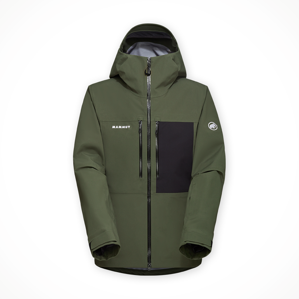 Product image: Mammut Stoney HS Hooded Jckt drk mrsh blk mens 25, shown in primary marketing view.