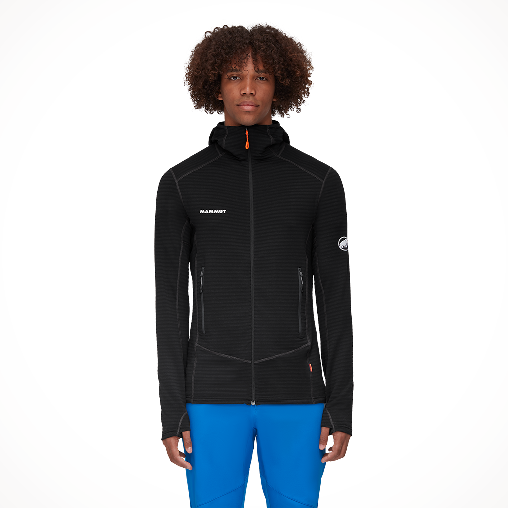 Product image: Mammut Taiss Light ML Hooded Jacket Black Mens 2024 Alt1.