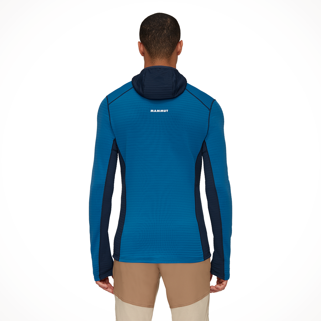 Product image: Mammut Taiss Light ML Hooded Jacket Deep Ice Mens 2024 Alt2.