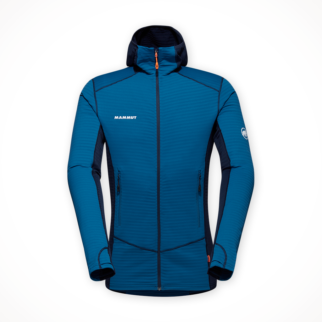 Product image: Mammut Taiss Light ML Hooded Jacket Deep Ice Mens 2024, shown in primary marketing view.