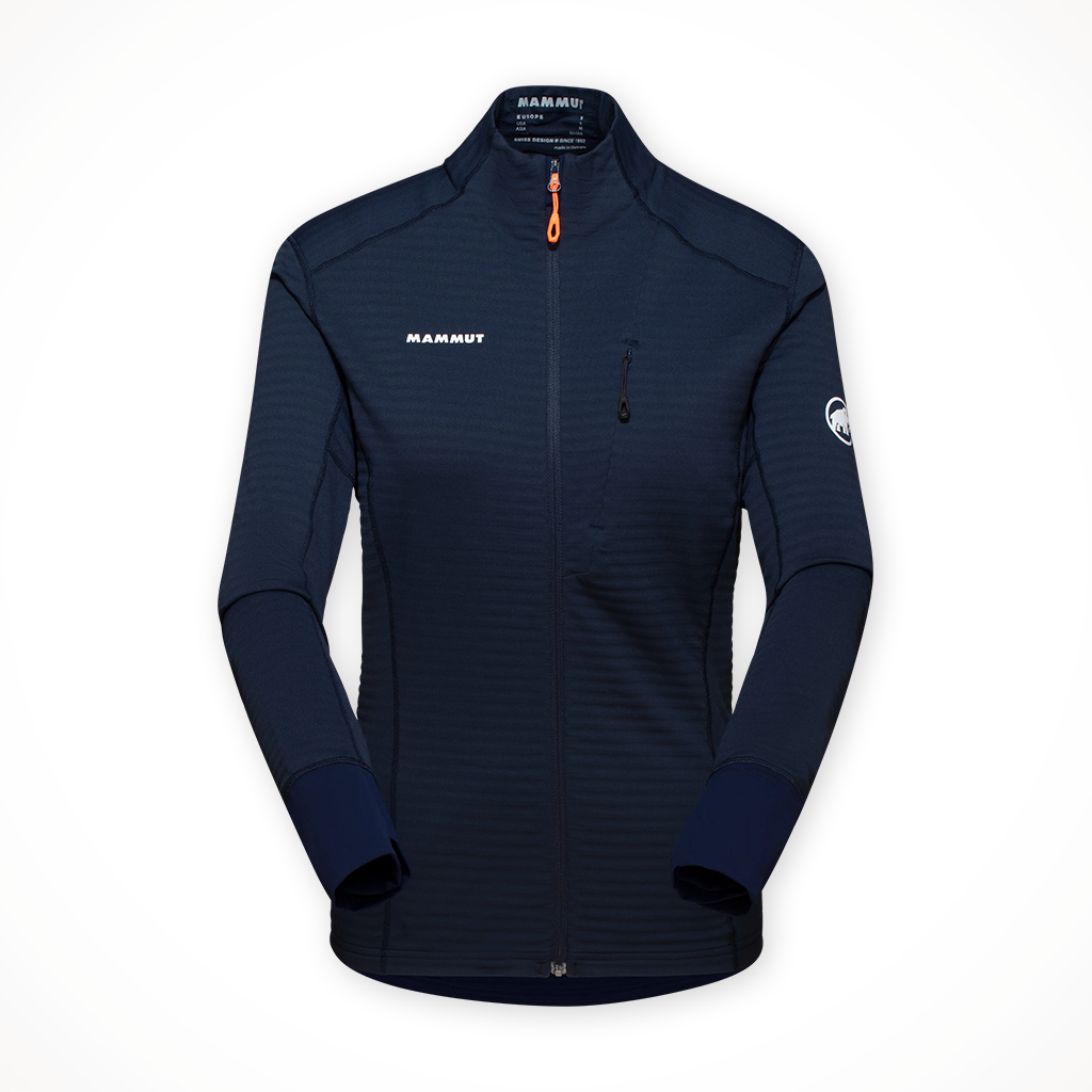 Product image: Mammut Taiss Light ML Jacket Marine Womens 2024, shown in primary marketing view.