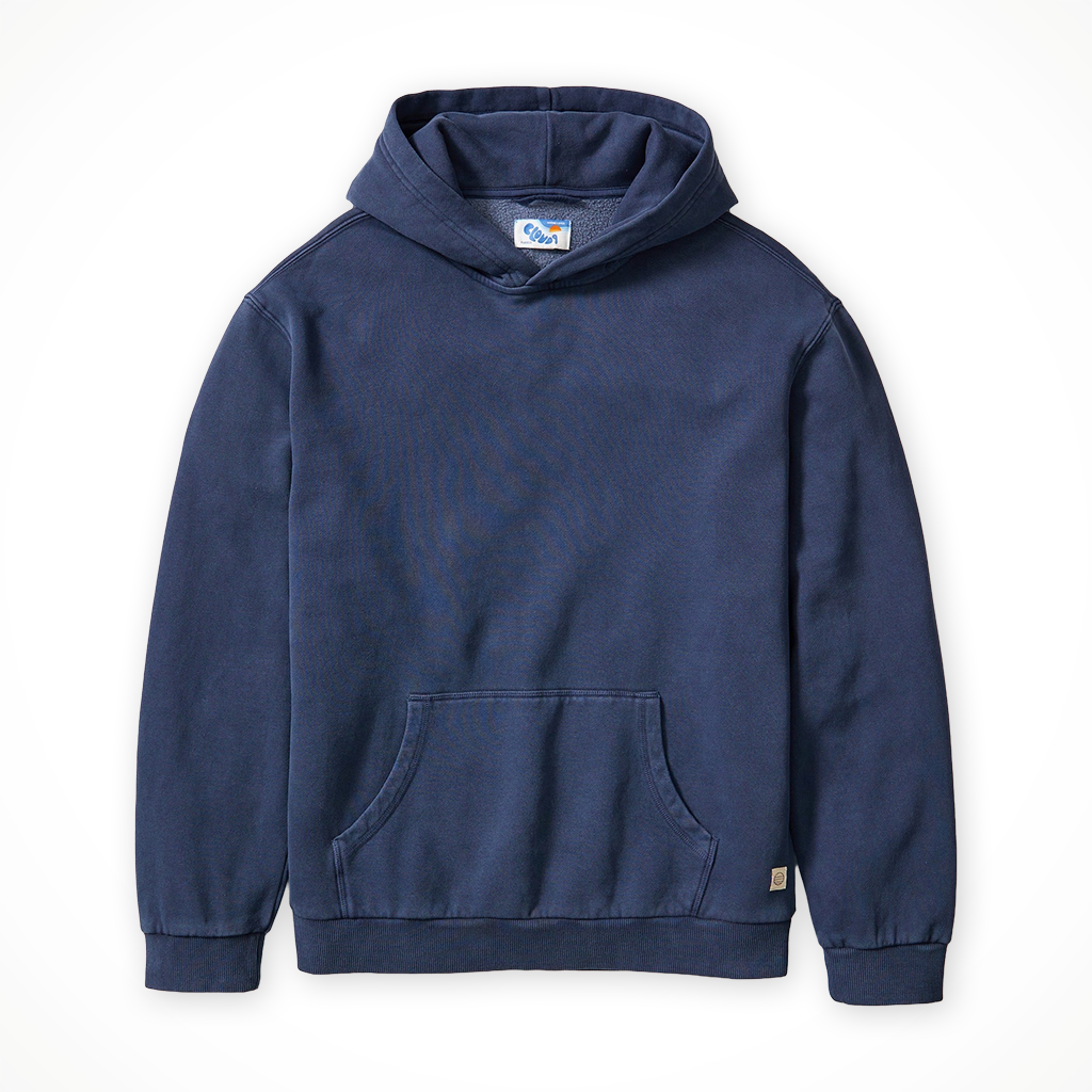 Product image: Marine Layer C Loud 9 Fleece Relaxed Hoodie mood Indigo mens 2026, shown in primary marketing view.