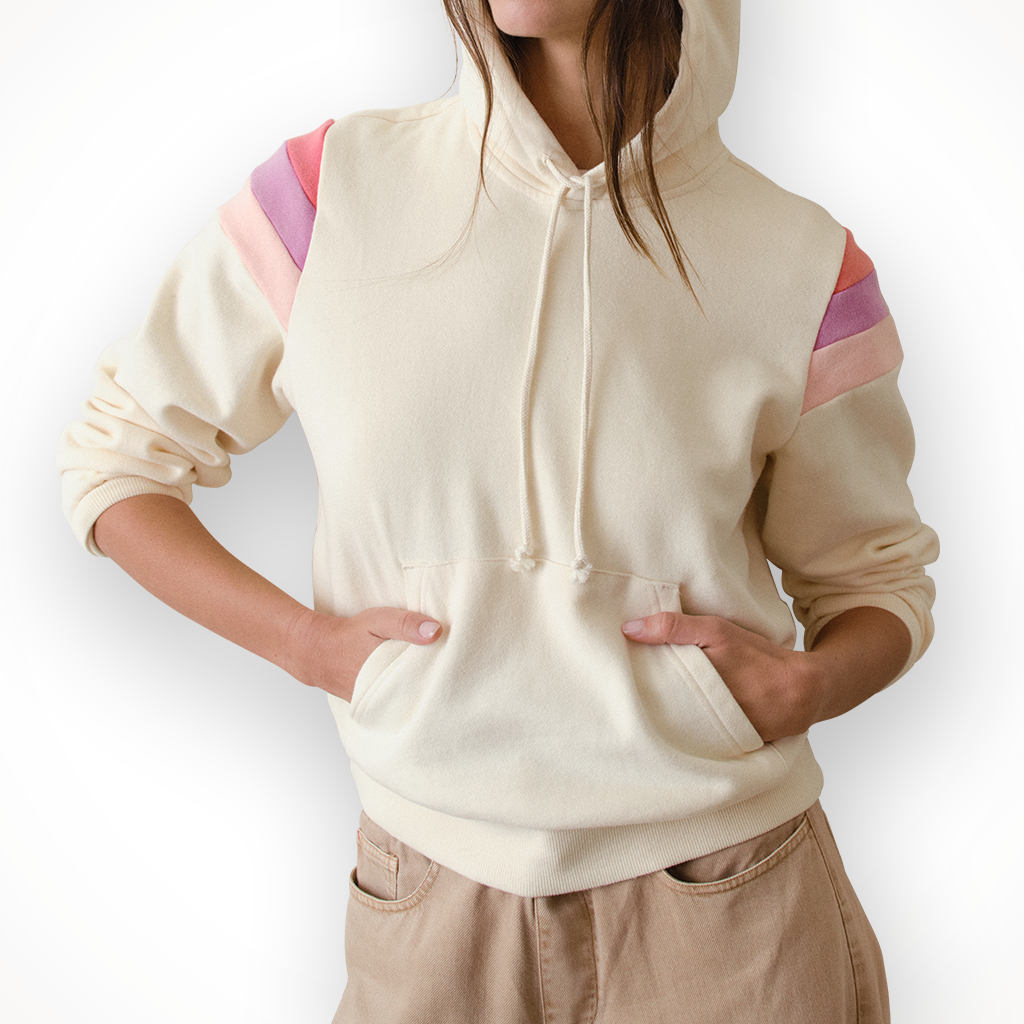 Product image: Marine Layer Cloud 9 Fleece Banks Hoodie Antique W Hite Womens 2026, shown in primary marketing view.