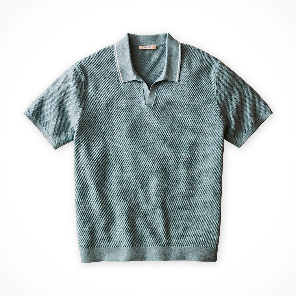 Greyson Sweater Polo — Men's