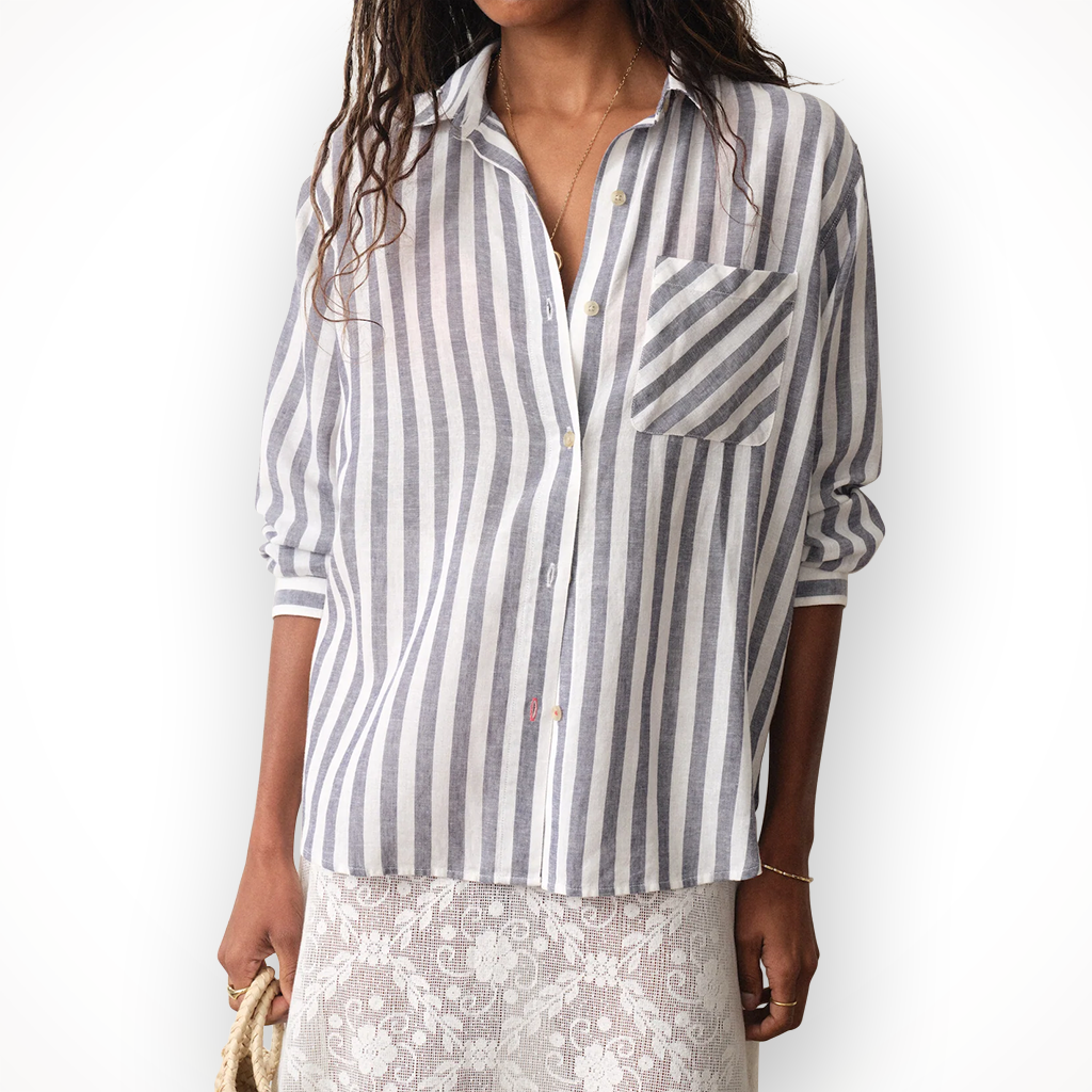 Jane Relaxed Linen Shirt — Women's