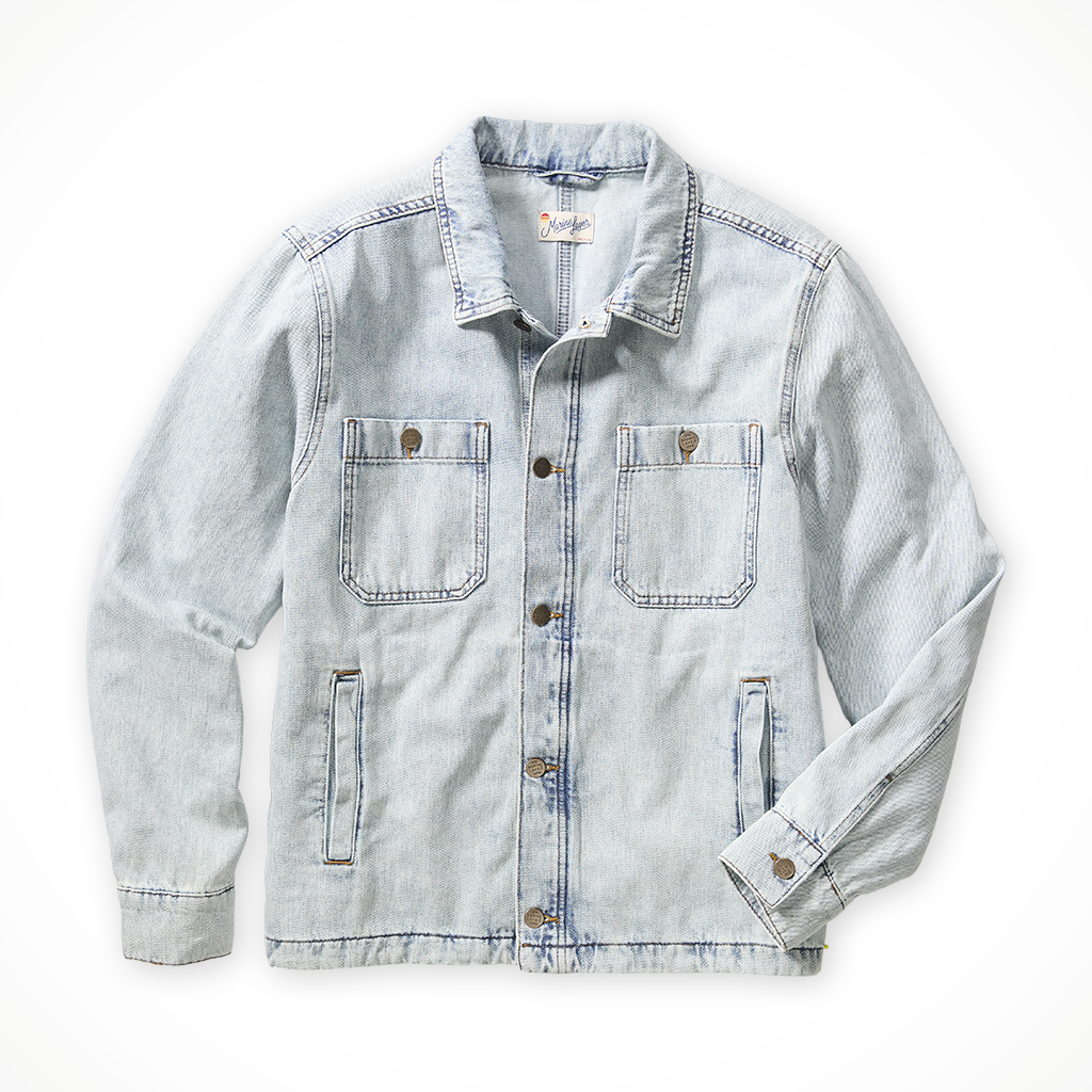Product image: Marine Layer Patrick Denim Jacket Mens 2026, shown in primary marketing view.