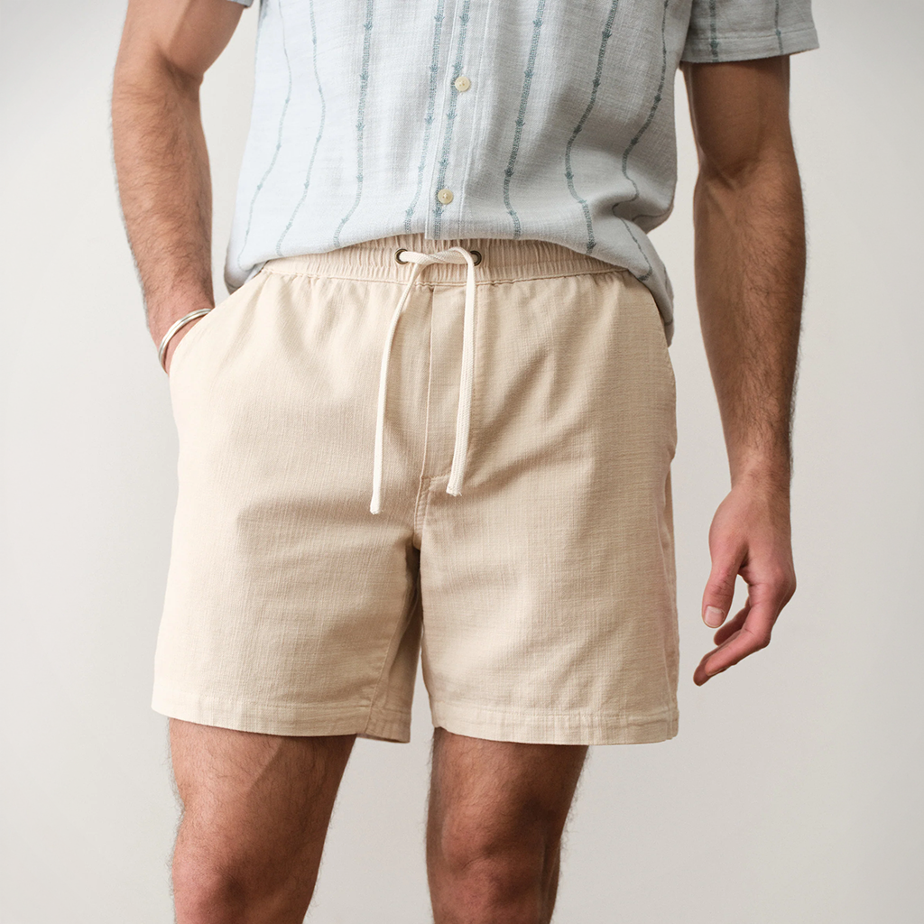 Product image: Marine Layer Saturday Beach Short Sand Mens 2026 alt1.
