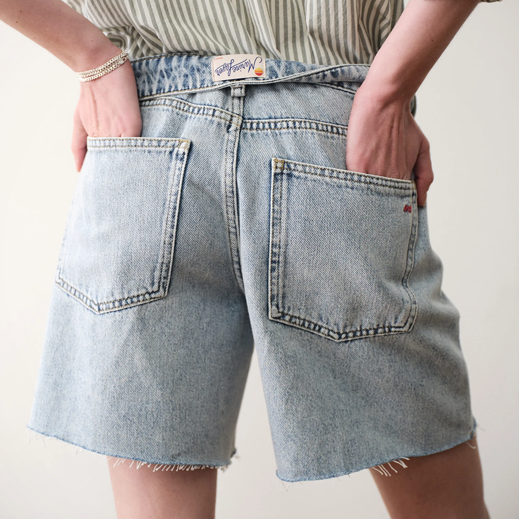 Rosalie Denim Bermuda Short — Women's