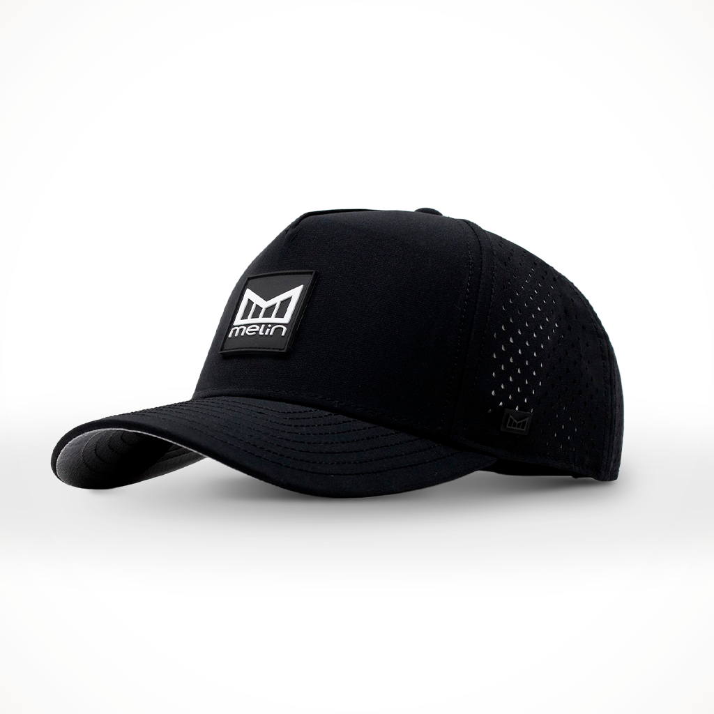 Product image: Melin Odysea Stacked Hydro Black 2025, shown in primary marketing view.