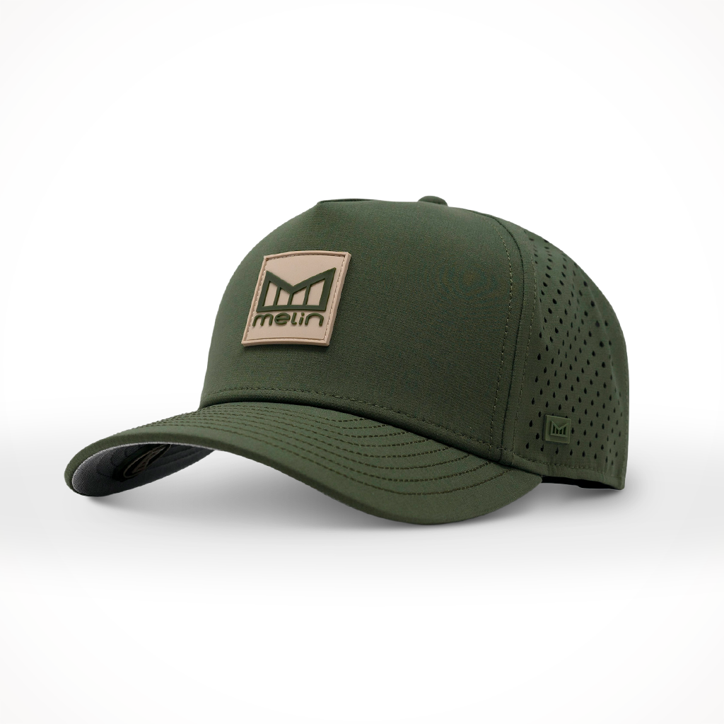 Product image: Melin Odysea Stacked Hydro Canopy Khaki 2025, shown in primary marketing view.