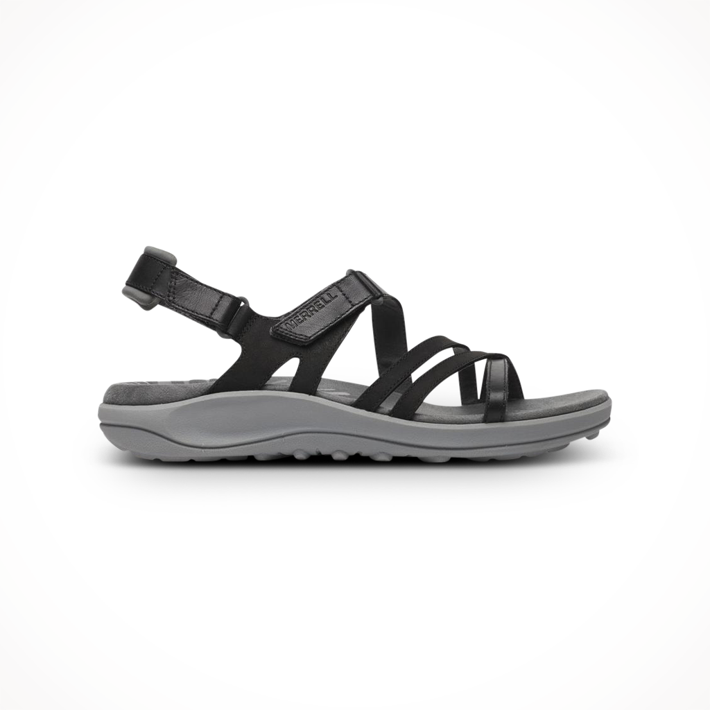 Product image: Merrell Harbor Backstrap Black Womens 2025, shown in primary marketing view.