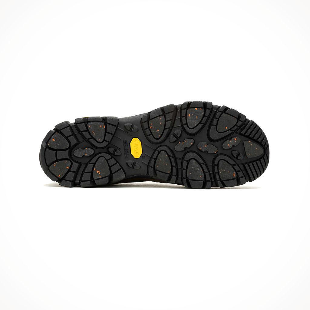 Product image: Merrell Mens Coldpack 3 Thermo MOC Waterproof Earth, showing the outsole tread pattern.