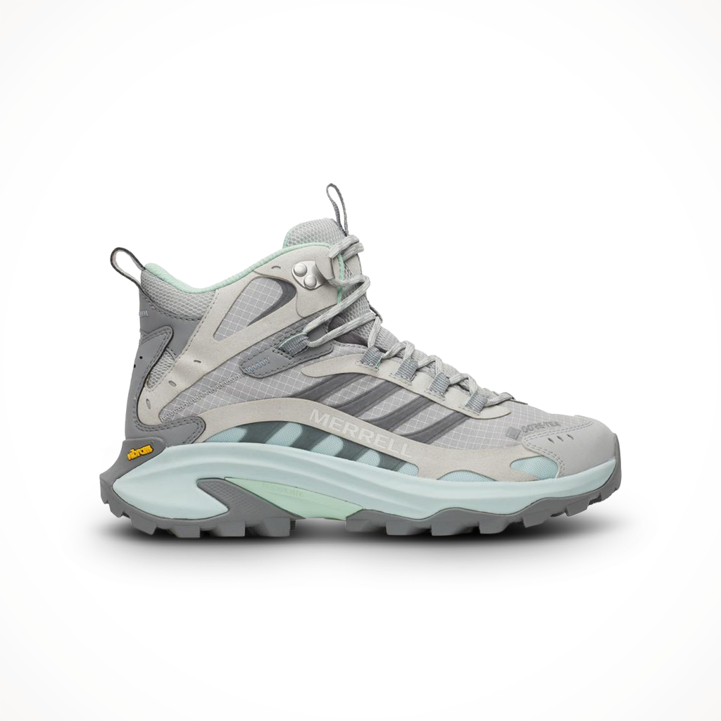 Product image: Merrell Moab Speed 2 Mid GTX Belize Womens 2026, shown in primary marketing view.