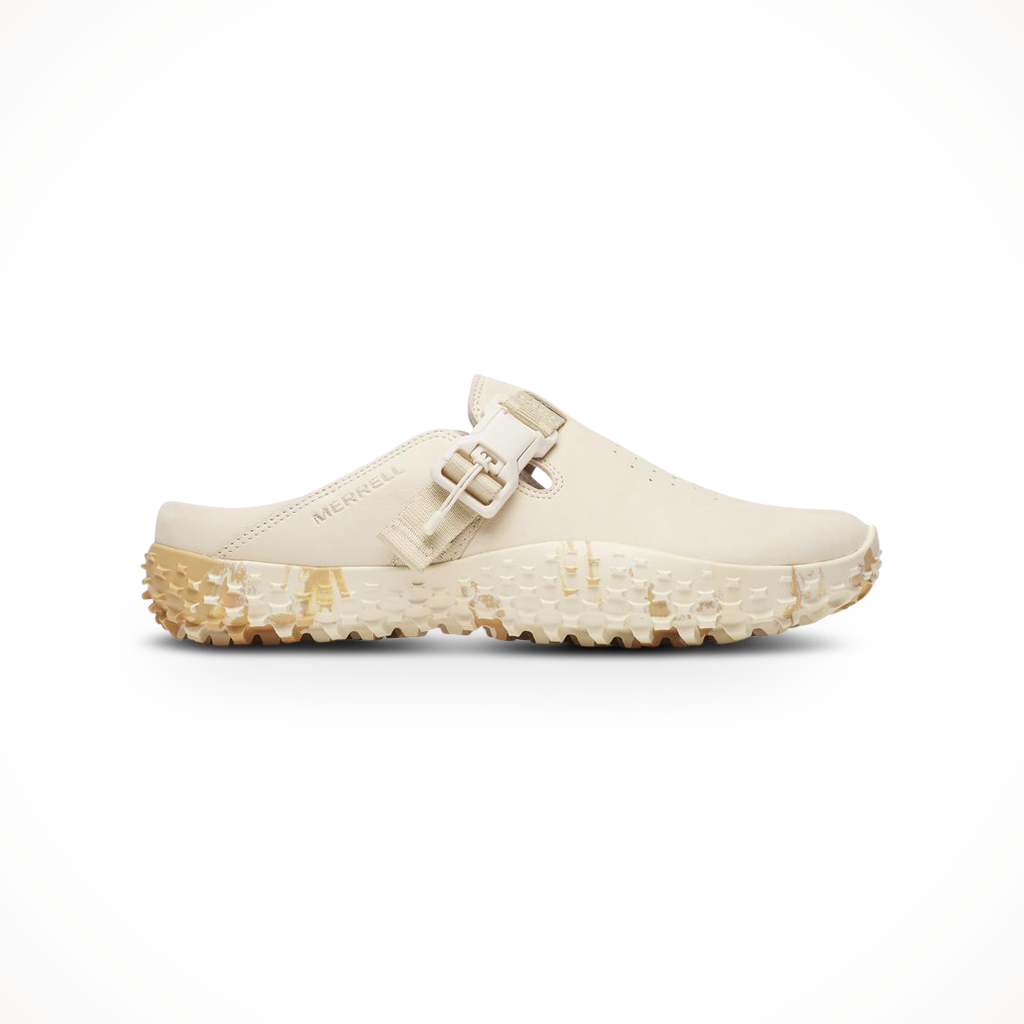 Product image: Merrell Wrapt Slide Nubuck Poplar Womens 2025, shown in primary marketing view.