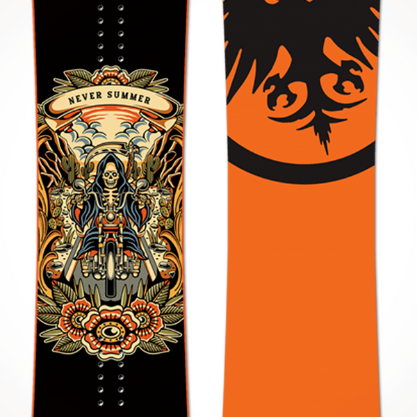 2024 triple camber easy rider snowboard 2025 Never Summer Easy Rider Unisex Snowboard — Triple Camber All-Mountain Performance