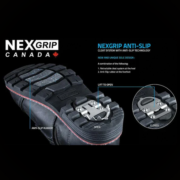 NexGrip Canada Men's Ice Patrick Boots- Dark Brown main image 1