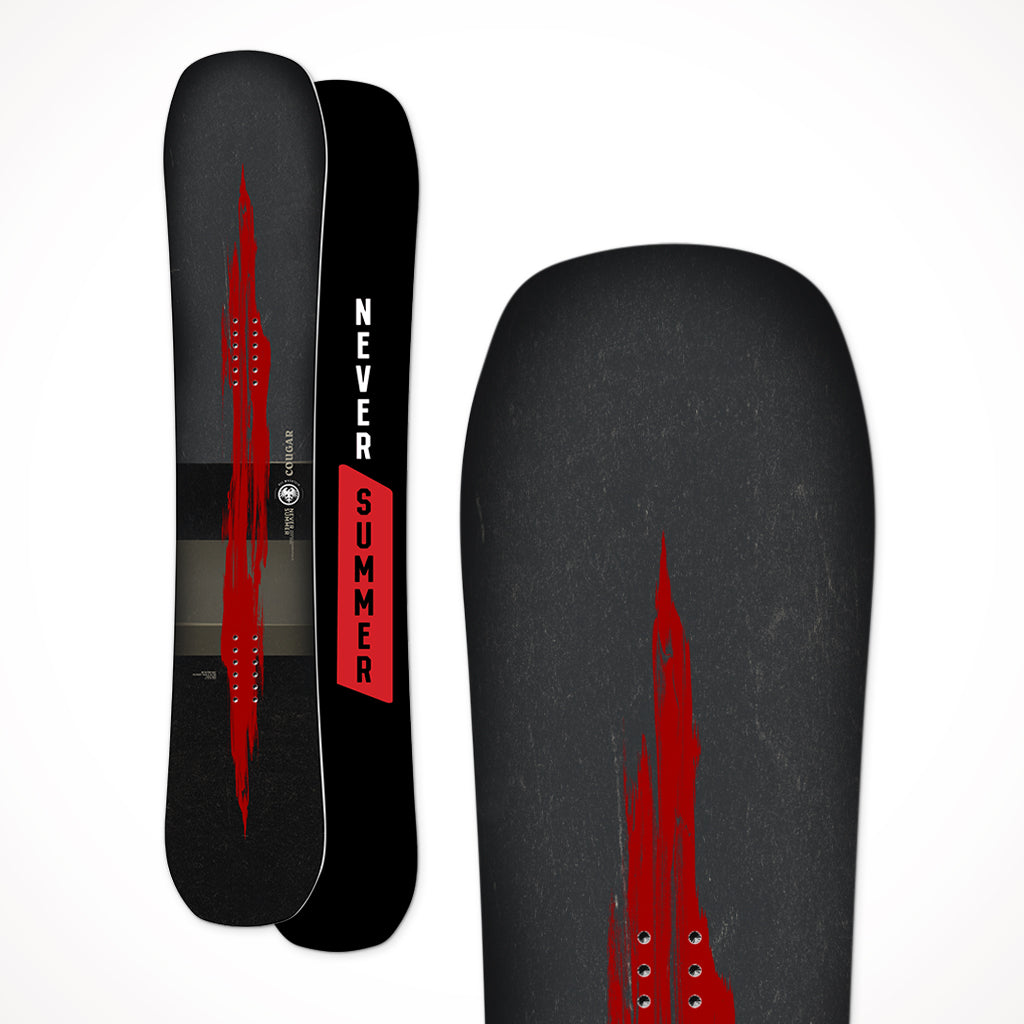 Product image: Never Summer Cougar Mens Snowboard 2024.