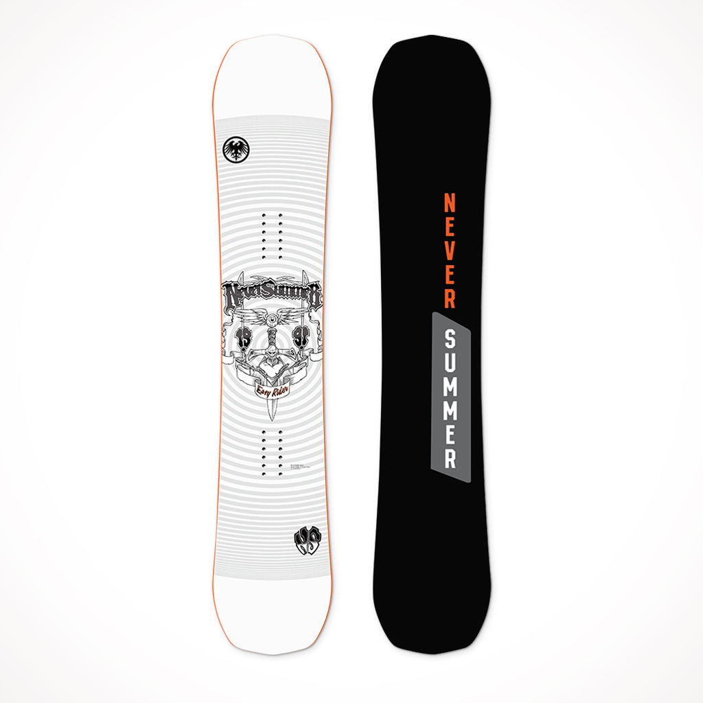 Never Summer Easy Rider Mens Snowboard 2024 Front.jpg