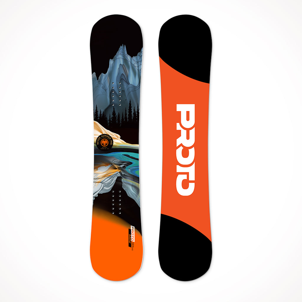 Never Summer Mini Proto Synthesis Kids Snowboard 2024 Front.jpg