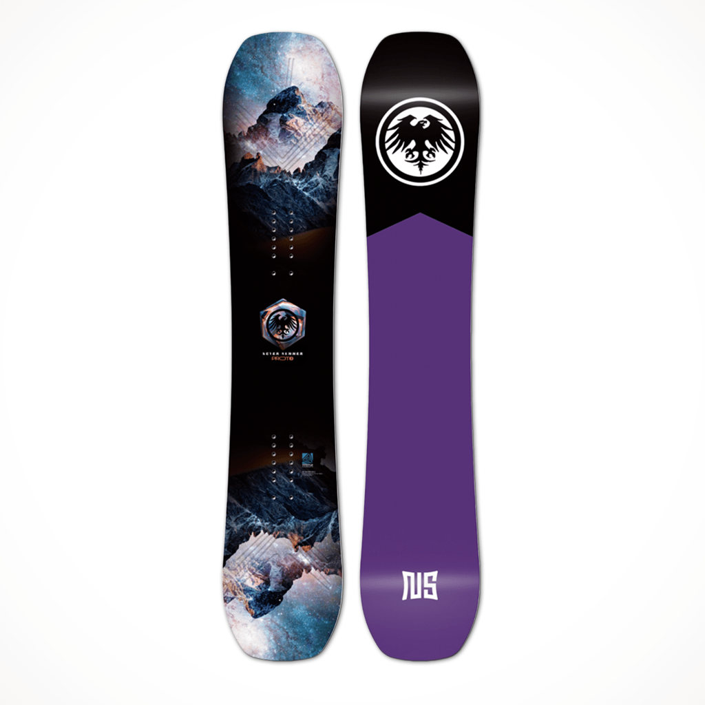 Product image: Never Summer PROTO TYPE 3 Womens 2026 TOP AND, showing the bottom view.