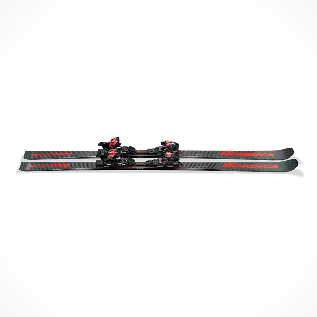 Product image: Nordica Spitfire DC 80 Pro Mens Ski 2025, shown from a three-quarter angled view.
