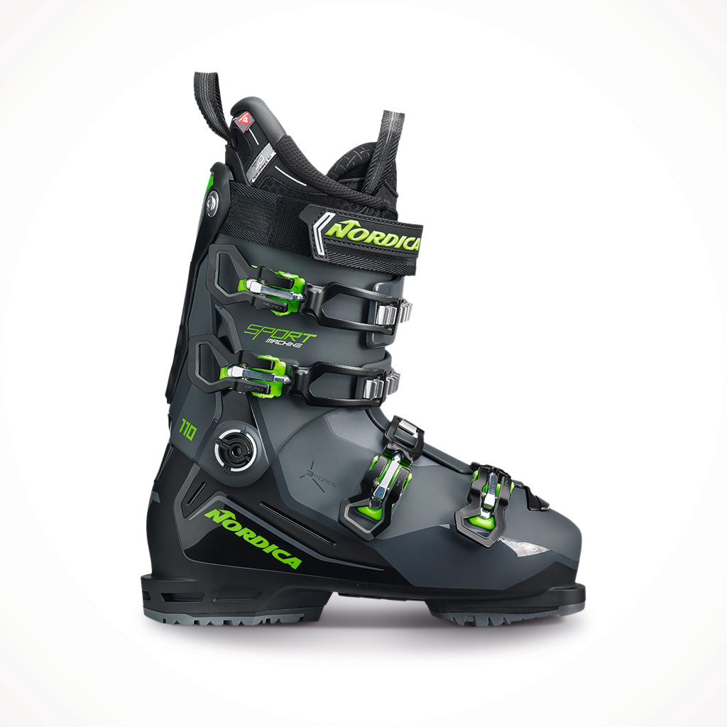 Nordica Sportmachine 3 110 Anthracite Black Green Ski Boots 2024.jpg
