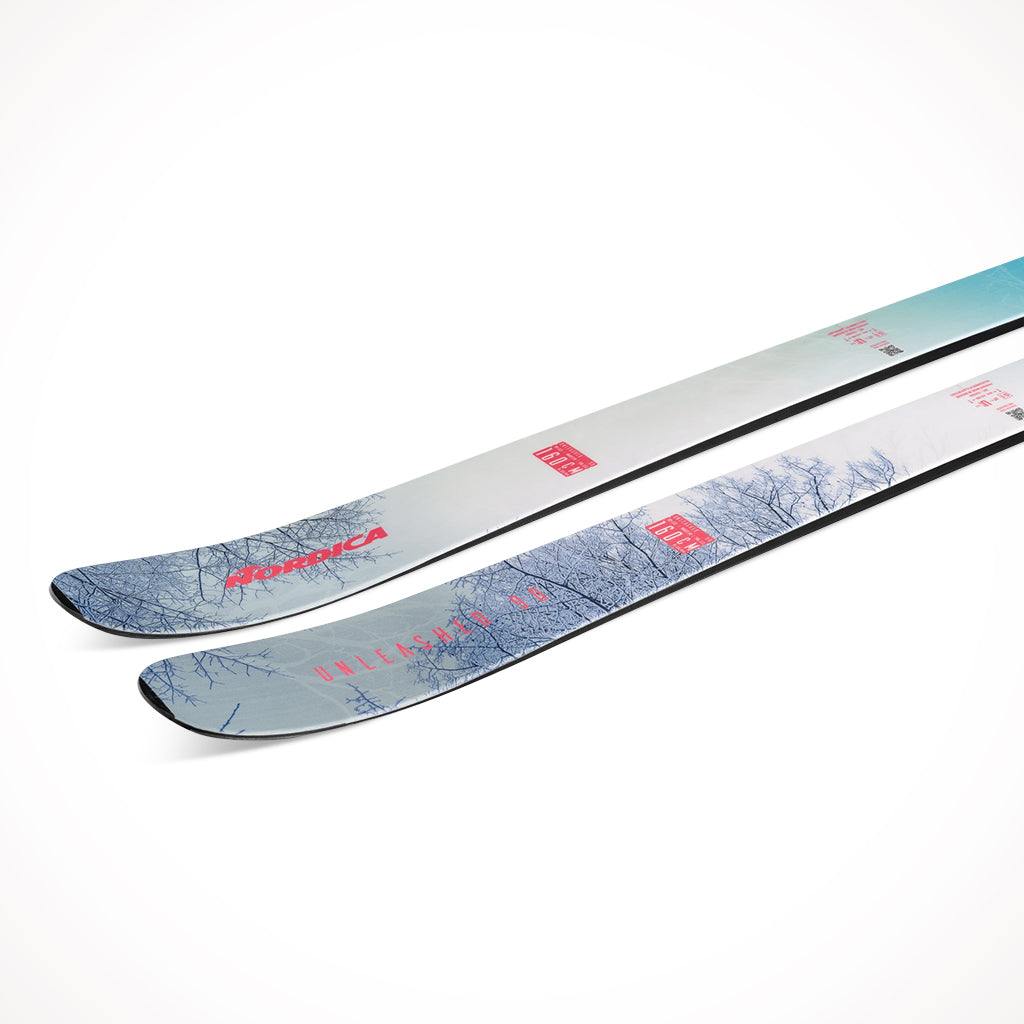 Nordica Unleashed 90 Tree Skis Kids Skis 2024 Tail.jpg