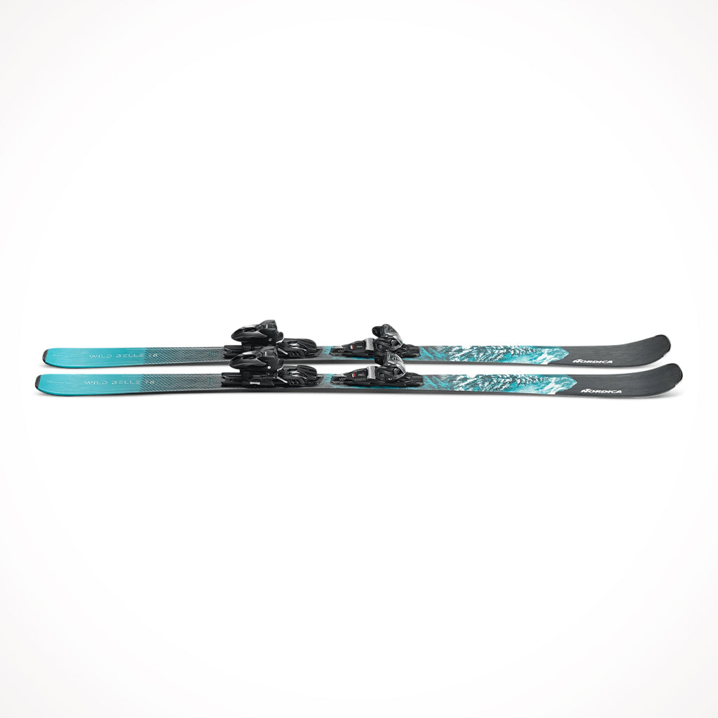 Product image: Nordica Wild Belle 78 CA Womens Skis 2024 Flat.