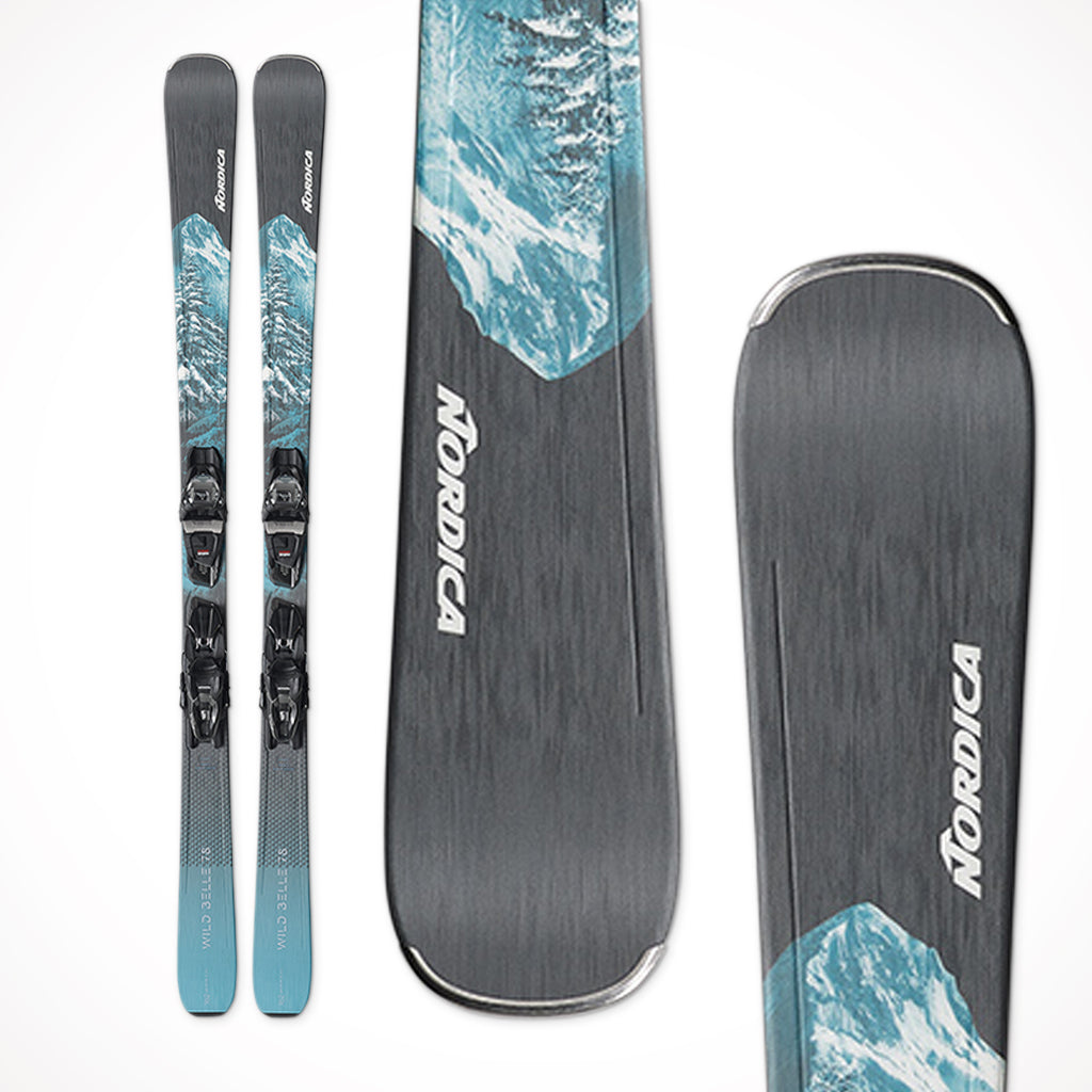 Product image: Nordica Wild Belle 78 CA Womens Skis 2024.