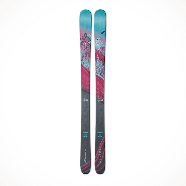 2025 Nordica Santa Ana 87 Women's All-Mountain Skis — Smooth and