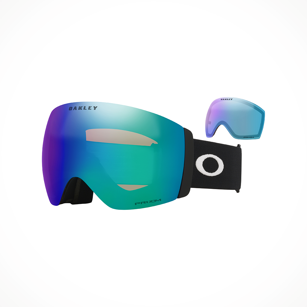 Product image: Oakley F Light Deck Pro L Matte Black Prizm Argon Prizm Iced alt1.