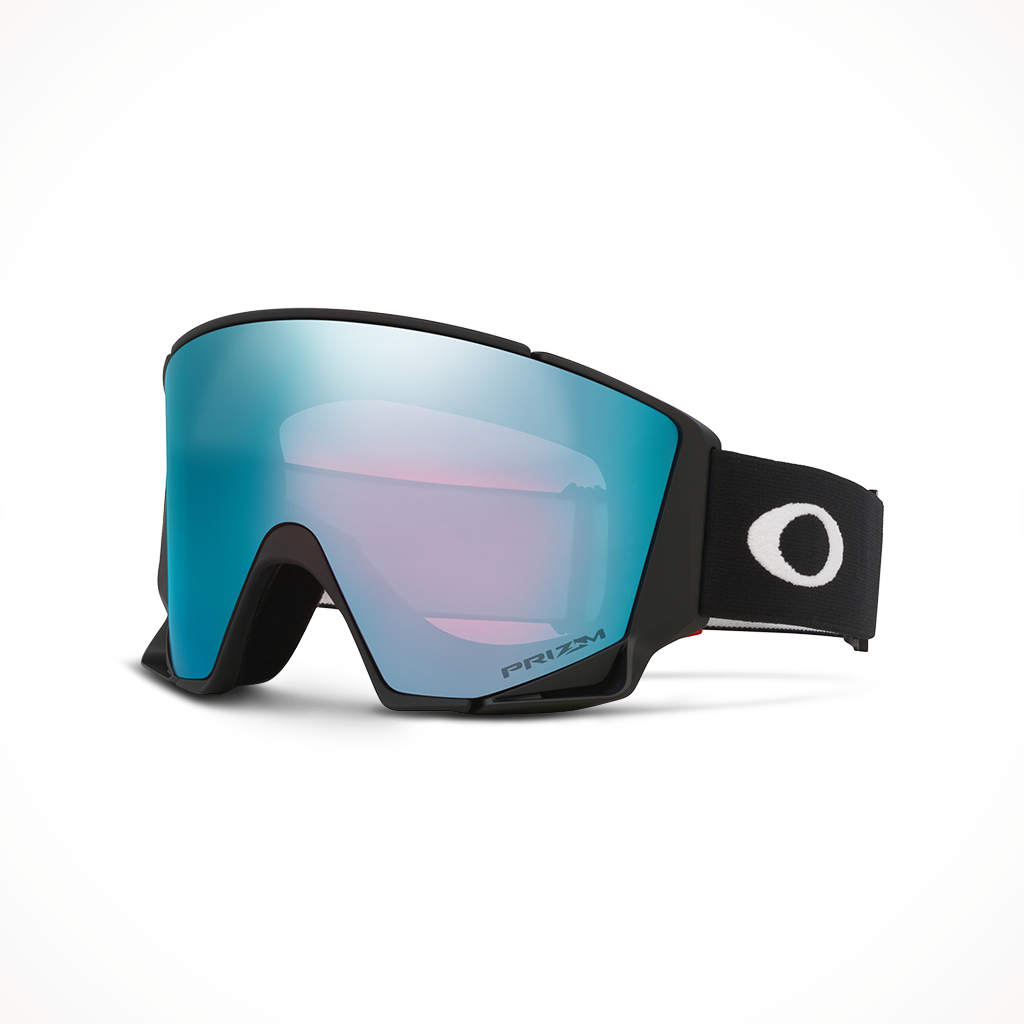 Product image: Oakley F Low Scape L AF Matte Blacke prizm Sapphire, shown in primary marketing view.