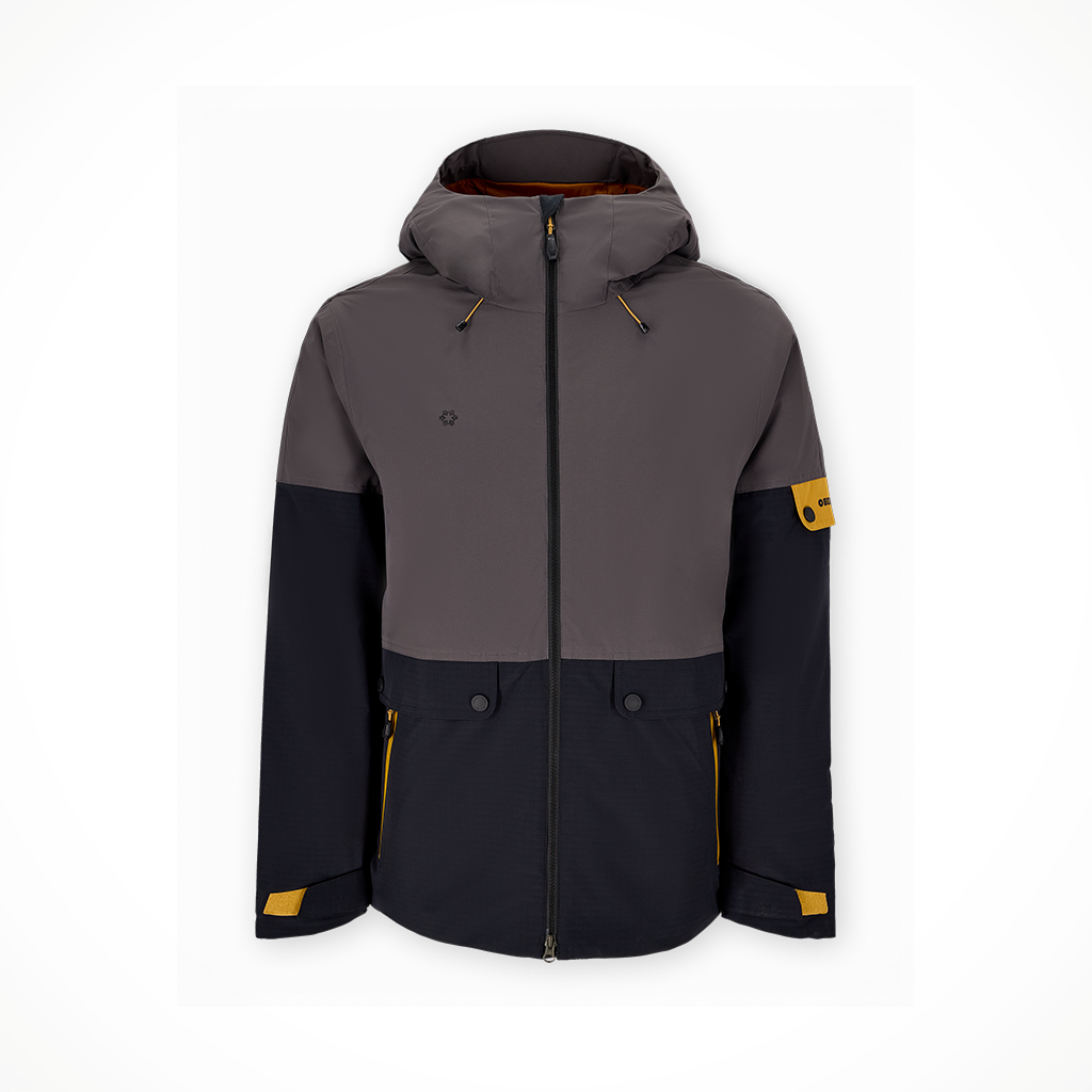Product image: Obermeyer AMF Jacket Basalt Mens 2025, shown in primary marketing view.