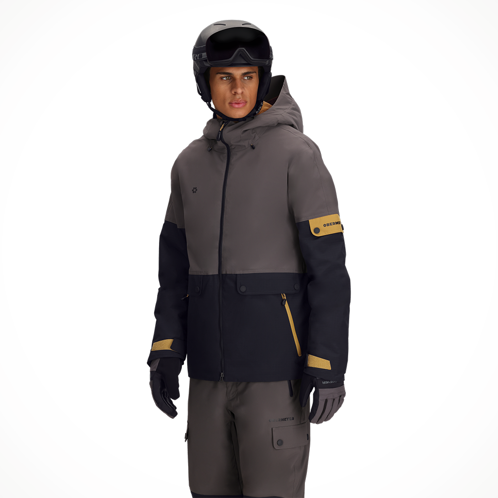 Product image: Obermeyer AMF Jacket Basalt Mens 2025 alt1.