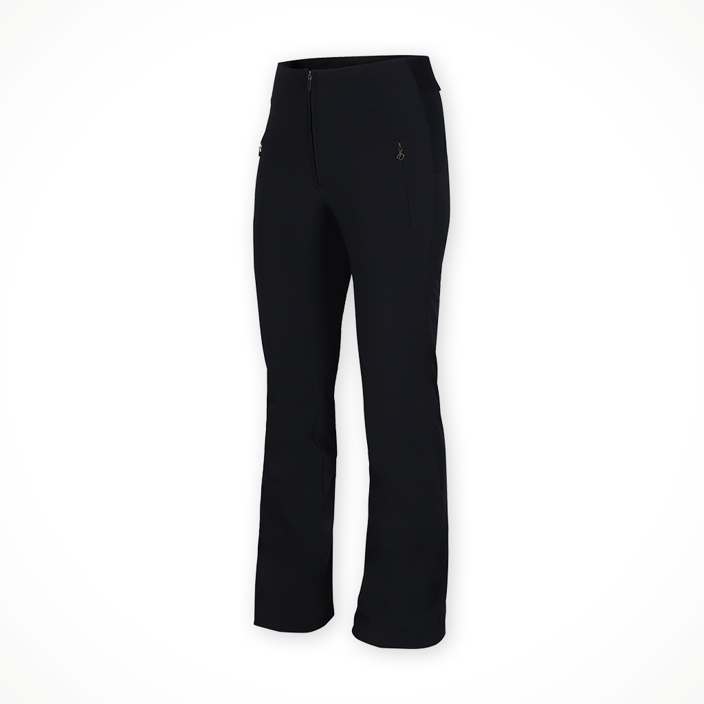 Product image: Obermeyer C Loud Nine Pants Black Womens 2025, shown from a three-quarter angled view.