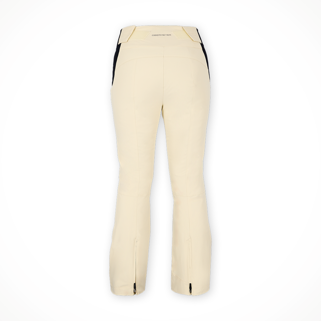Product image: Obermeyer C Loud Nine Pants Bone Womens 2025, shown from the back.