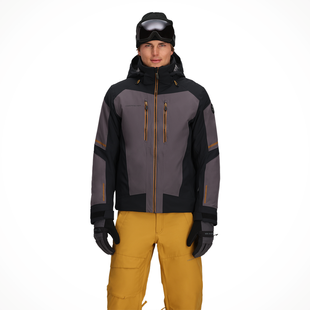Product image: Obermeyer Charger Jacket Basalt mens 2025 Alt1.