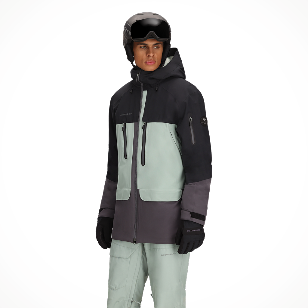 Product image: Obermeyer Cirque Jacket Summit Sage mens 2025 alt1.