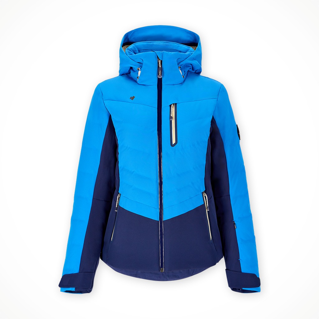Product image: Obermeyer Cosima Down Jacket Bali Blue W Omens 2025, shown in primary marketing view.