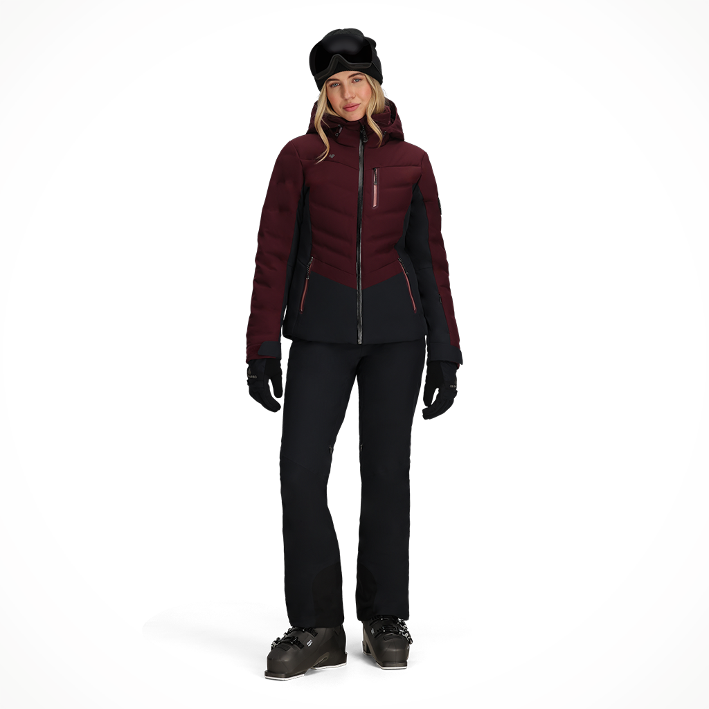 Product image: Obermeyer Cosima Down Jacket Cabernet W Omens 2025 alt1.