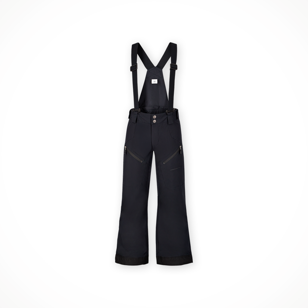 Product image: Obermeyer Enforcer Suspender Pant Blk Boys 2025, shown in primary marketing view.