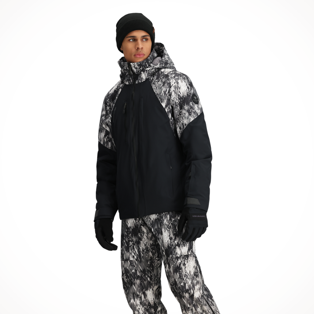 Product image: Obermeyer Kenai Jacket Black Mens 2024 Alt1.