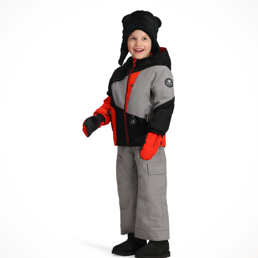 Product image: Obermeyer Orb Jacket Red Kids 2024 Alt1.