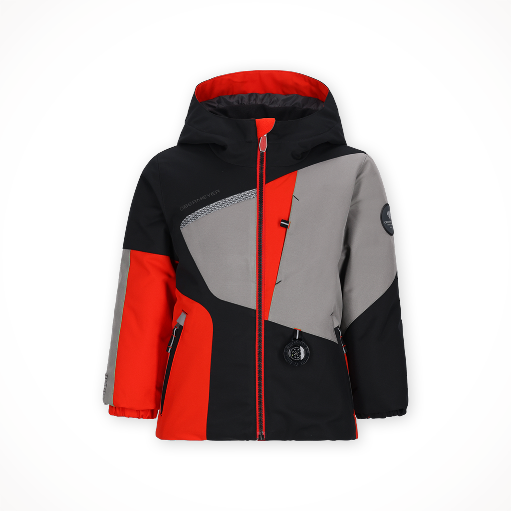 Product image: Obermeyer Orb Jacket Red Kids 2024, shown in primary marketing view.