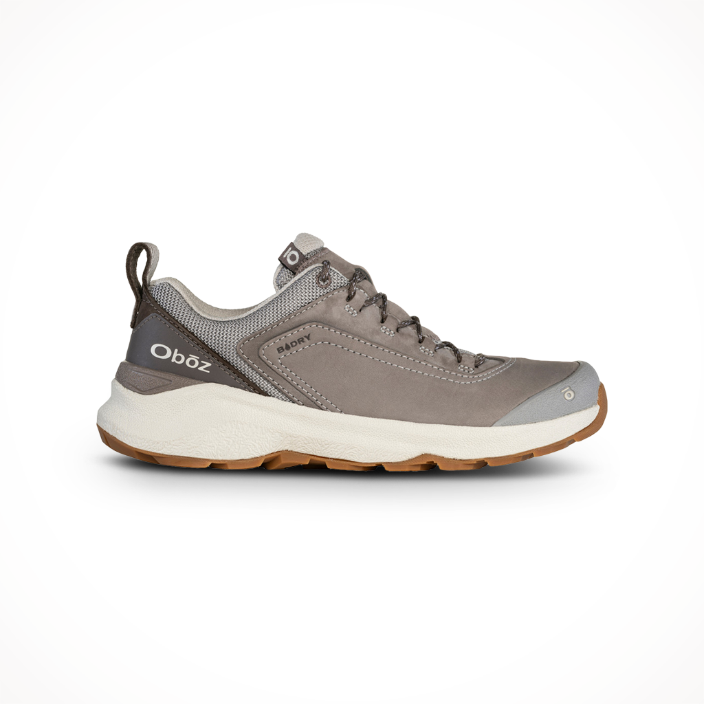 Product image: Oboz Cottonwood Low WP drizzle womens 2025, shown in primary marketing view.