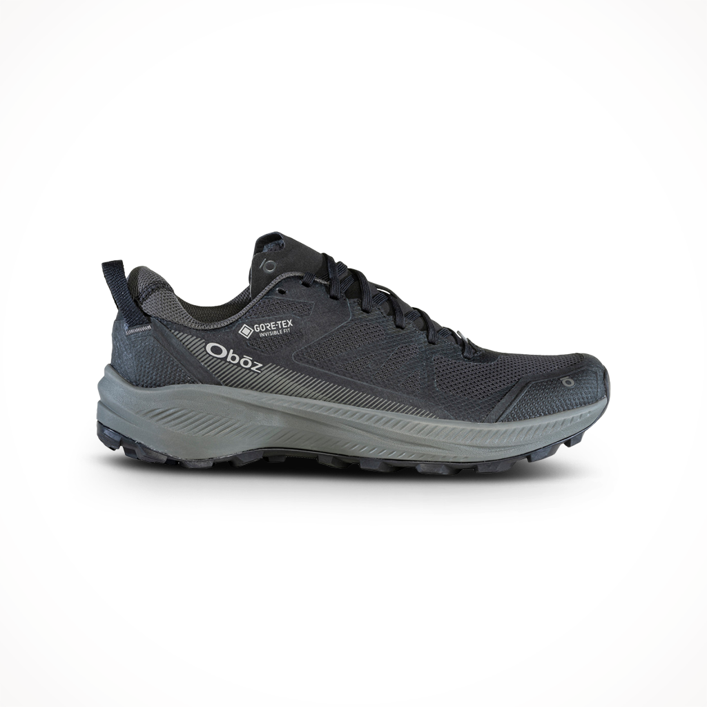 Product image: Oboz Katabatic LT LOW GTX Black Sea Mens 2025, shown in primary marketing view.