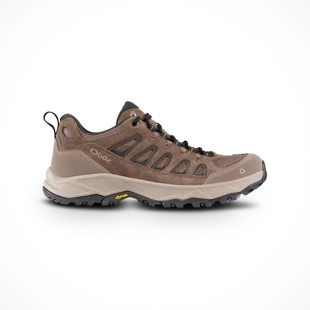 Product image: Oboz Sawtooth Ascent Low Classic Brown mens 2026, shown in primary marketing view.