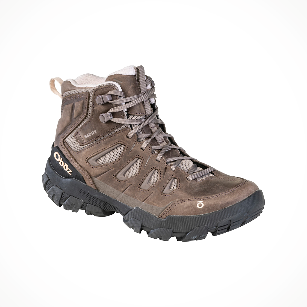 Product image: Oboz Sawtooth X Mid WP Eagle 2025 Womens, shown from a three-quarter angled view.