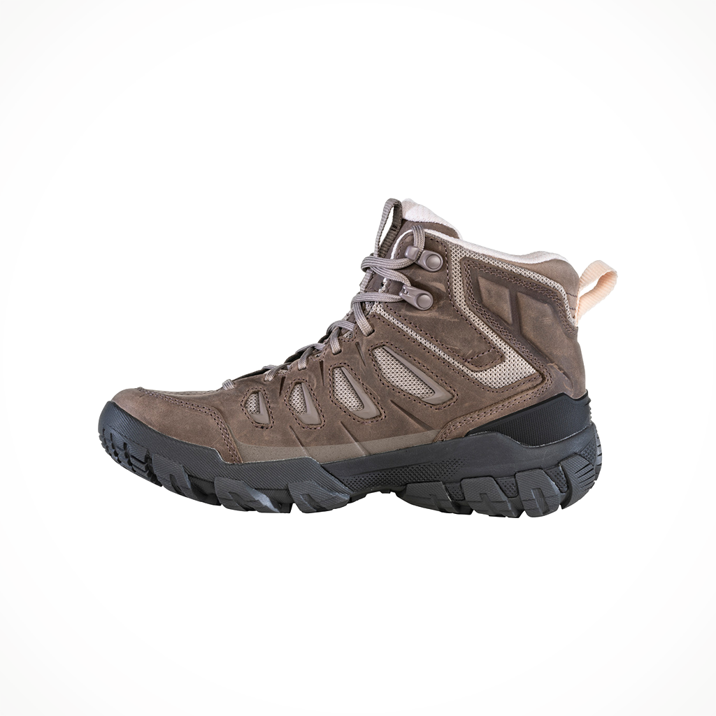 Product image: Oboz Sawtooth X Mid WP Eagle 2025 Womens, shown from the left side profile.